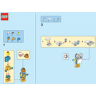 LEGO Sally Stardust's Satellite 952205 Instructies