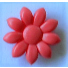 LEGO Salmon Scala Flower with Nine Small Petals