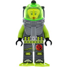 LEGO Samantha Rhodes with Lime Flippers Minifigure