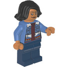 LEGO Sammy Gutierrez with Medium Blue Jacket Minifigure