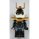 LEGO Samurai X (Pixal) s Perlově zlatá Ramenní brnění a Malý Rohy Minifigurka