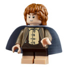 LEGO Samwise Gamgee with Dark Tan Jacket and Sand Blue Cape Minifigure