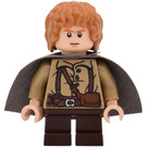 LEGO Samwise Gamgee with Dark Tan Shirt and Gray Cape Minifigure