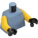 LEGO Sandblå Adventure Peely Minifig Torso (973)