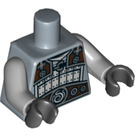 LEGO Zandblauw Ash - Master of Smoke Minifig Torso (973 / 88585)