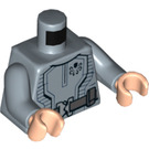LEGO Sand Blue Baron Von Strucker Minifig Torso (973 / 76382)