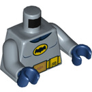 LEGO Sand Blue Batman (Classic TV Series) Minifig Torso (973 / 76382)