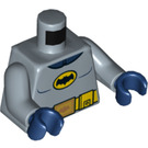 LEGO Pískově modrá Batman s Sand Modrá Oblek Minifigurka Trup (973 / 76382)