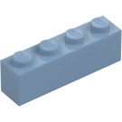 LEGO Sand Blue Brick 1 x 4 (3010 / 6146)