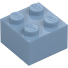 LEGO Sand Blue Brick 2 x 2 (3003 / 6223)