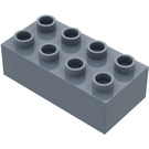 LEGO Zandblauw Duplo Steen 2 x 4 (3011 / 31459)