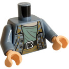 LEGO Sand blå Harry Potter Minifigur Overkropp (973 / 76382)