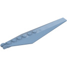 LEGO Sand Blue Hinge Plate 1 x 12 with Angled Sides and Tapered Ends (53031 / 57906)