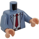 LEGO Zandblauw J. Jonah Jameson Torso (973 / 76382)