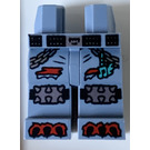LEGO Sand Blue Metal Dragon Legs (3815)