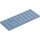 LEGO Zandblauw Plaat 4 x 10 (3030)