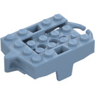 LEGO Sand Blue Rollercoaster Chassis (26021)