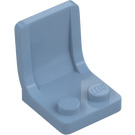 LEGO Sand Blue Seat 2 x 2 without Sprue Mark (4079)