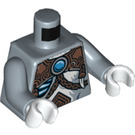 LEGO Sand Blue Sirox Minifig Torso (973 / 76382)