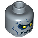 LEGO Sandblau Stone Stomper Minifigure Kopf (Einbau-Vollbolzen) (29989 / 32722)