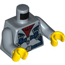 LEGO Bleu sable Submarine Pilot Minifig Torse (973 / 76382)