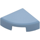 LEGO Sand Blue Tile 1 x 1 Quarter Circle (25269 / 84411)