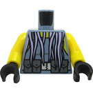 LEGO Zandblauw Torso met Scuba Vest (973 / 76382)