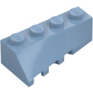 LEGO Zandblauw Wig 2 x 4 Sloped Rechts (43720)