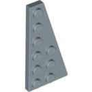 LEGO Sandblau Keil Platte 3 x 6 Flügel Recht (54383)