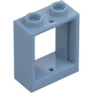 LEGO Sand Blue Window Frame 1 x 2 x 2 (60592 / 79128)