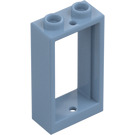 LEGO Sand Blue Window Frame 1 x 2 x 3 without Sill (3662 / 60593)