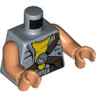 LEGO Sandblå Zander med Sand Blå Jakke Minifig Torso (973 / 76382)