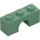 LEGO Pískově zelená Klenba 1 x 3 (4490)