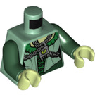LEGO Sand Green Banshee Singer Minifig Torso (973 / 76382)