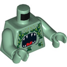 LEGO Sand Green Barracuda Guardian Torso (76382 / 88585)
