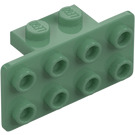 LEGO Sand Green Bracket 1 x 2 - 2 x 4 (21731 / 93274)