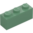 LEGO Pískově zelená Kostka 1 x 3 (3622 / 45505)