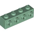 LEGO Sand Green Brick 1 x 4 with 4 Studs on One Side (30414)