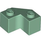 LEGO Vert sable Brique 2 x 2 Facet (87620)