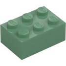 LEGO Hiekanvihreä Palikka 2 x 3 (3002)