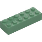 LEGO Pískově zelená Kostka 2 x 6 (2456 / 44237)