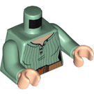 LEGO Sand Green Claire Dearing Minifig Torso (973 / 76382)