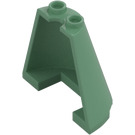 LEGO Sand Green Cone 2 x 4 x 3 Half (38317)