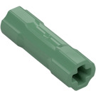 LEGO Sand Green Extension with Axle Holes (26287 / 42195)