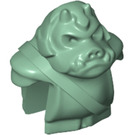 LEGO Sand Green Gamorrean Guard Head with Body Armour (44757)