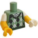 LEGO Sandgrün Gone Golfin' President Business Minifigur Torso (973 / 16360)