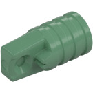 LEGO Verde sabbiato Cerniera Braccio Bloccante con Single Finger e Axlehole (30552 / 53923)