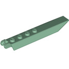 LEGO Sand Green Hinge Plate 1 x 8 with Angled Side Extensions (Squared Plate Underneath) (14137 / 50334)