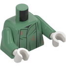 LEGO Sand Green Lord Voldemort with Sand Green Robe Minifig Torso (973 / 76382)