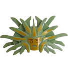 LEGO Mask with Spikes and Gold Face